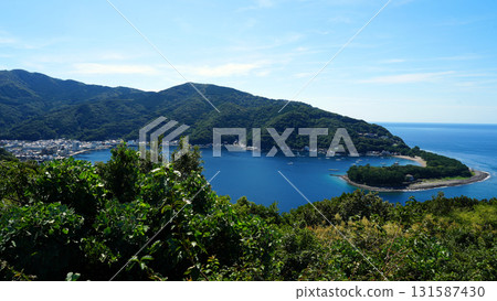 Toda Fishing Port seen from Cape Deai Toda Fishing Port seen from Cape Deai 131587430
