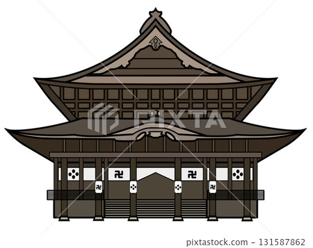 一座寺廟 一座寺廟 131587862
