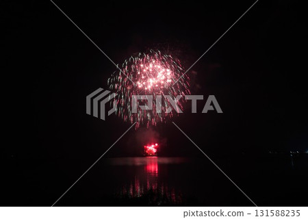 霞浦湖煙火－小美玉市煙火大會的場景 131588235