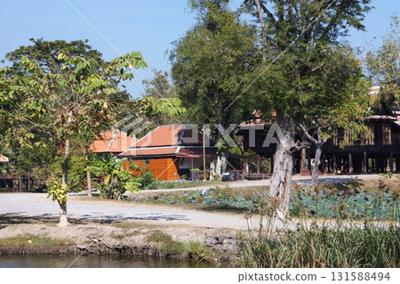Buildings in Ayutthaya Historical Park, Ayutthaya, Thailand 131588494