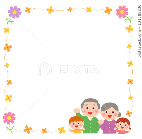 Respect for the Aged Day frame material 131588836