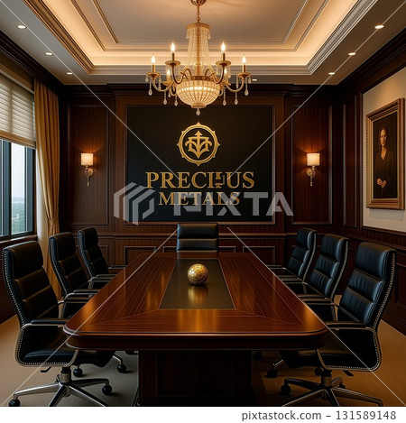 Stylish meeting room/lounge 131589148