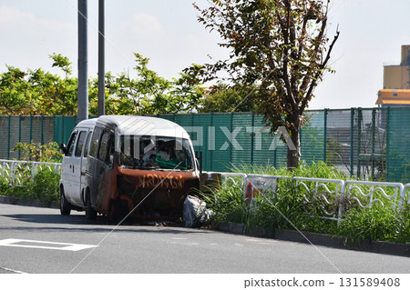 Illegal car dumping in Shinkiba_37 131589408