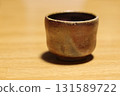 Bizen ware sake cup 131589722