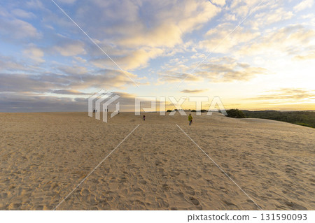 Beautiful landscape of Big Drift Sand Dune in Wilsons Promontory, Australia. Beautiful landscape of Big Drift Sand Dune in Wilsons Promontory, Australia. 131590093