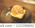 homemade dessert cream puff 131590602