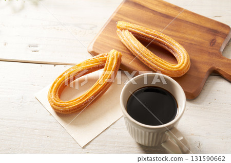 Churros: Image of Spanish fried pastry 131590662