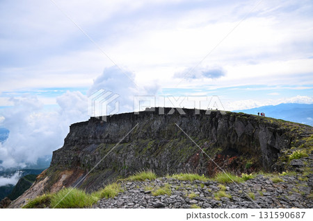 Iwagaki explosion crater 131590687