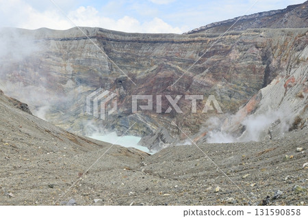 Nakadake Crater Nakadake Crater 131590858