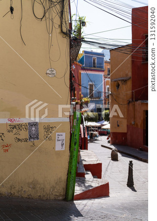Colorful streets of Guanajuato, Mexico Colorful streets of Guanajuato, Mexico 131592040