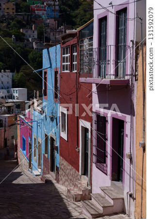 Colorful streets of Guanajuato, Mexico Colorful streets of Guanajuato, Mexico 131592079