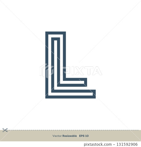 Letter L vector Logo Template Illustration Design. Vector EPS 10. Letter L vector Logo Template Illustration Design. Vector EPS 10. 131592906