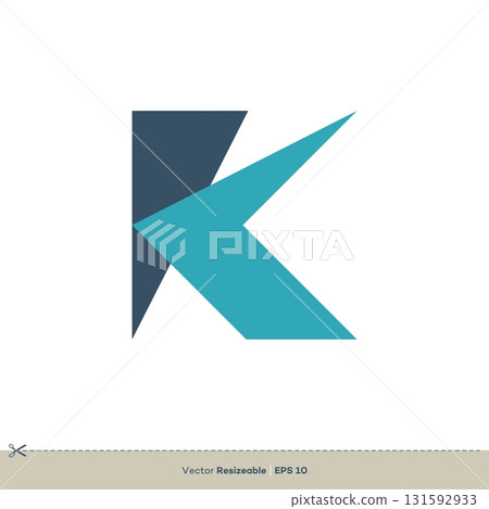Letter K vector Logo Template Illustration Design. Vector EPS 10. 131592933