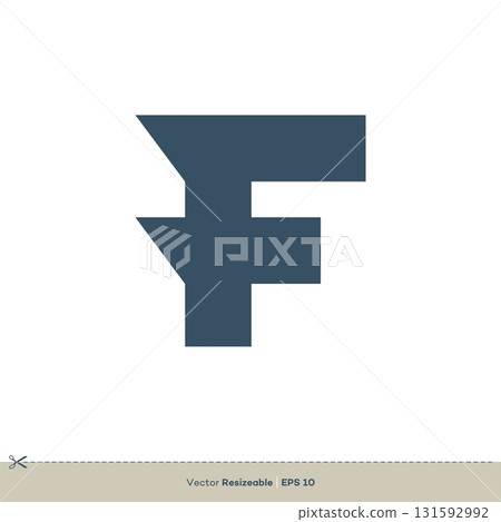 Letter F vector Logo Template illustration design 131592992