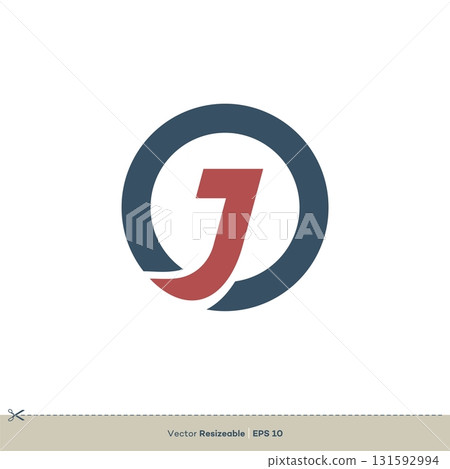 J Letter vector Logo Template illustration design 131592994