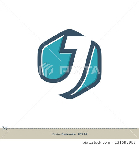 J Letter vector Logo Template illustration design 131592995