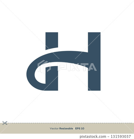 Letter H vector Logo Template illustration design Letter H vector Logo Template illustration design 131593037