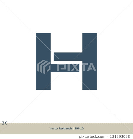Letter H vector Logo Template illustration design Letter H vector Logo Template illustration design 131593038