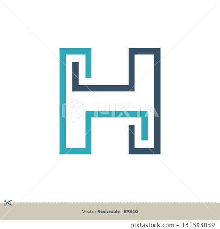 Letter H vector Logo Template illustration design Letter H vector Logo Template illustration design 131593039