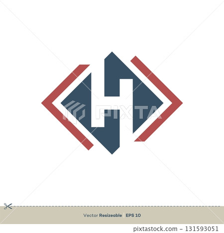 Letter H vector Logo Template illustration design Letter H vector Logo Template illustration design 131593051