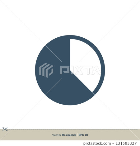 Piece Chart Icon Vector Logo Template Illustration Design Piece Chart Icon Vector Logo Template Illustration Design 131593327