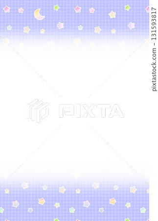 Star and crescent moon background (postcard) D-1 Star and crescent moon background (postcard) D-1 131593817