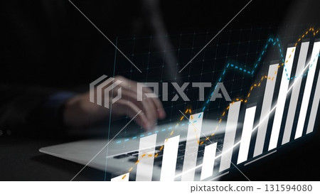 Innovative Analysis of Financial Growth with Digital Graphs and Statistics on a Laptop in a Professional Setting Copula 131594080