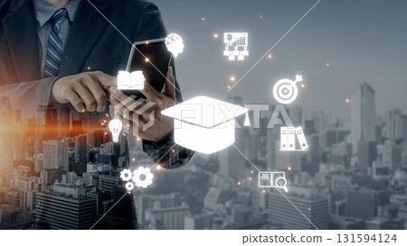 Online Education System for Remote Learning and Virtual Study Muxer 131594124