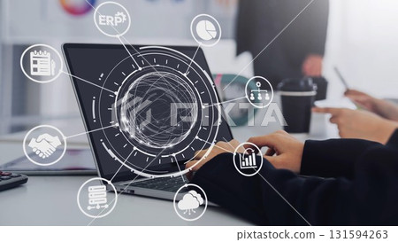 ERP enterprise resource planning system Gist 131594263