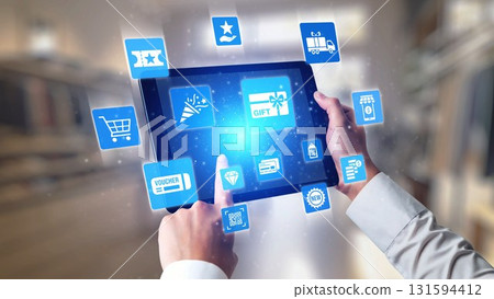 Digital gift card and online shopping system Gist 131594412