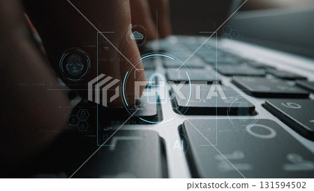 Cybersecurity System Interface with Biometric Digital Lock Marrow Cybersecurity System Interface with Biometric Digital Lock Marrow 131594502
