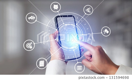 Budget planning and financial management strategy icons Gist 131594698