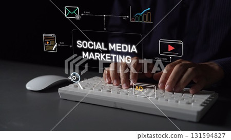Social Media Marketing Strategy and Engagement Visualization Muxer 131594827