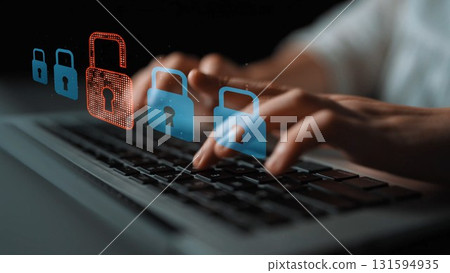 Cybersecurity Breach Highlighting Data Vulnerability Marrow 131594935