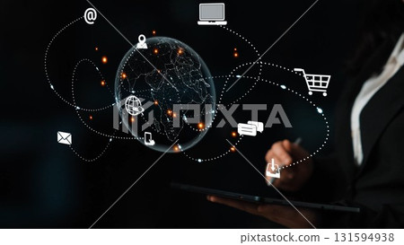 Global Digital Communication and Online Network Marrow Global Digital Communication and Online Network Marrow 131594938