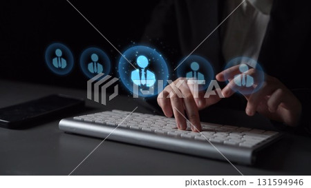 Digital Human Resource and Online Recruitment Technology Muxer 131594946