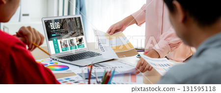 blogging concept, web blog Social Media Information network brisk 131595118