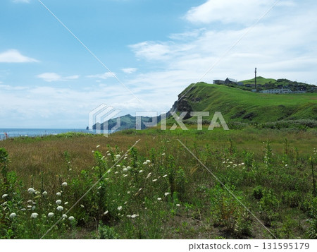Itanki Beach in Muroran, Hokkaido in summer 131595179