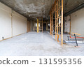 Skeleton dismantling work before renovation 131595356