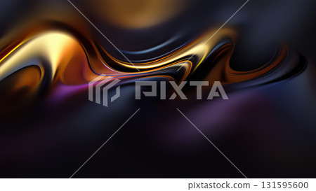 The artwork showcases vibrant, flowing colors that blend beautifully in an eye-catching abstract scene. 131595600