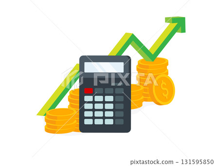 Income financial strategy for high return on investment vector illustration Income financial strategy for high return on investment vector illustration 131595850