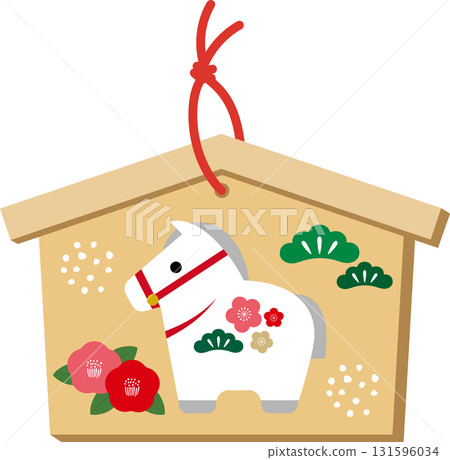 2026令及8年馬年賀年卡設計馬繪馬插圖1 131596034