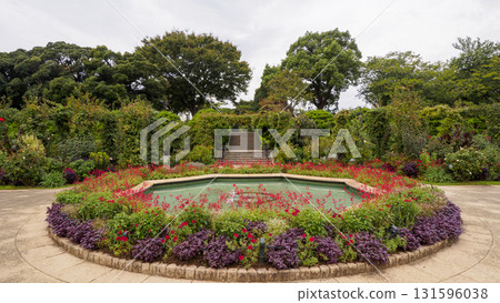 Scenery from hill park where harbor can be seen 131596038