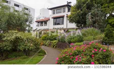 從可以看到港口的山公園的風景 從可以看到港口的山公園的風景 131596044