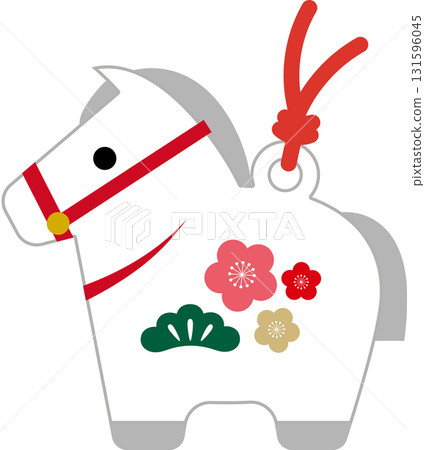 2026年令及8年馬年賀年卡圖案 馬 泥鈴插圖3 131596045