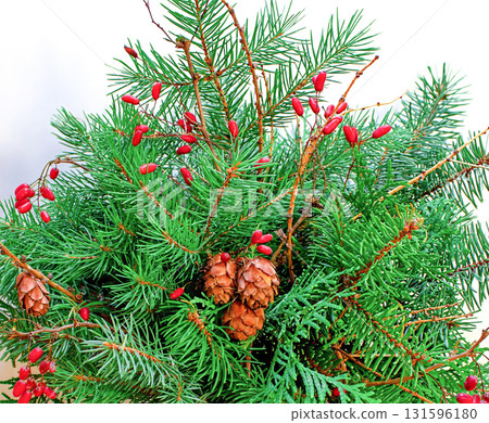 Christmas photo with decorations, this photo can be used for Christmas and New Year themes Christmas photo with decorations, this photo can be used for Christmas and New Year themes 131596180