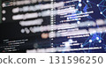 Abstract code and digital network connectivity 131596250