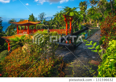 Stunning Japanese garden in Monte Palace Tropical Gardens in Funchal 131596632