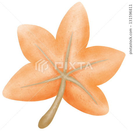 leaf autumn harvest in watercolor style of seasonal food for holiday celebration leaf autumn harvest in watercolor style of seasonal food for holiday celebration 131596811