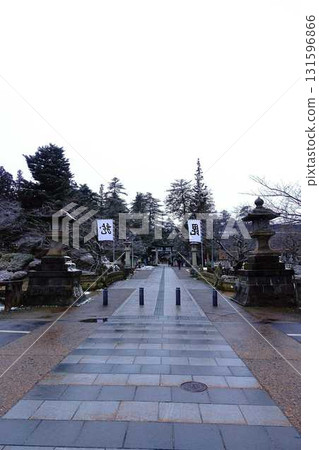 New Year's visit Japanese shrine Matsugasaki Park 131596866